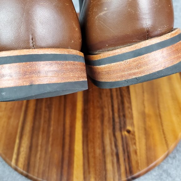 Thursday Boots Men's US 11.5 Brown Leather Lace Up Ankle Comfort Casual - Picture 11 of 13